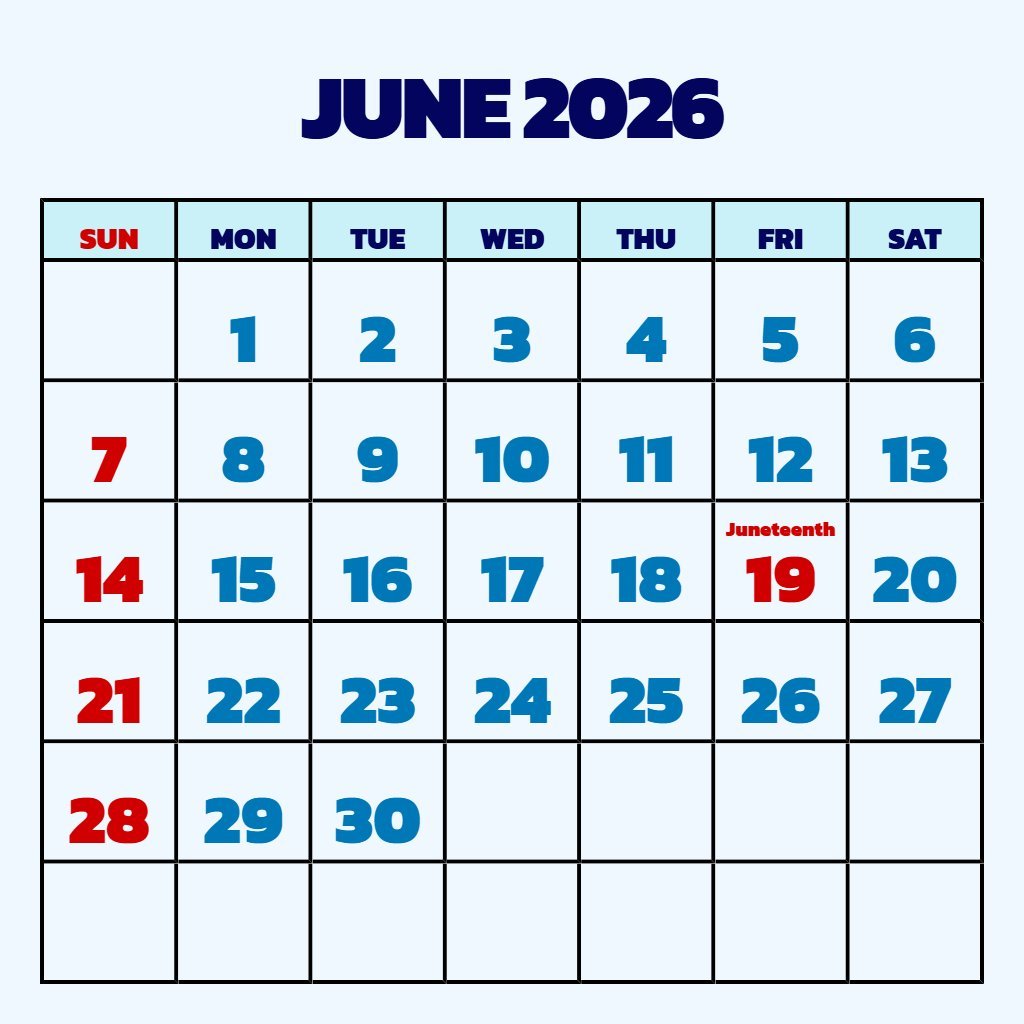 Editable Free June 2026 Calendar Printable Pdf Wallpaper PDF Download Editable Free June 2026 Calendar Printable Pdf Wallpaper PDF Download