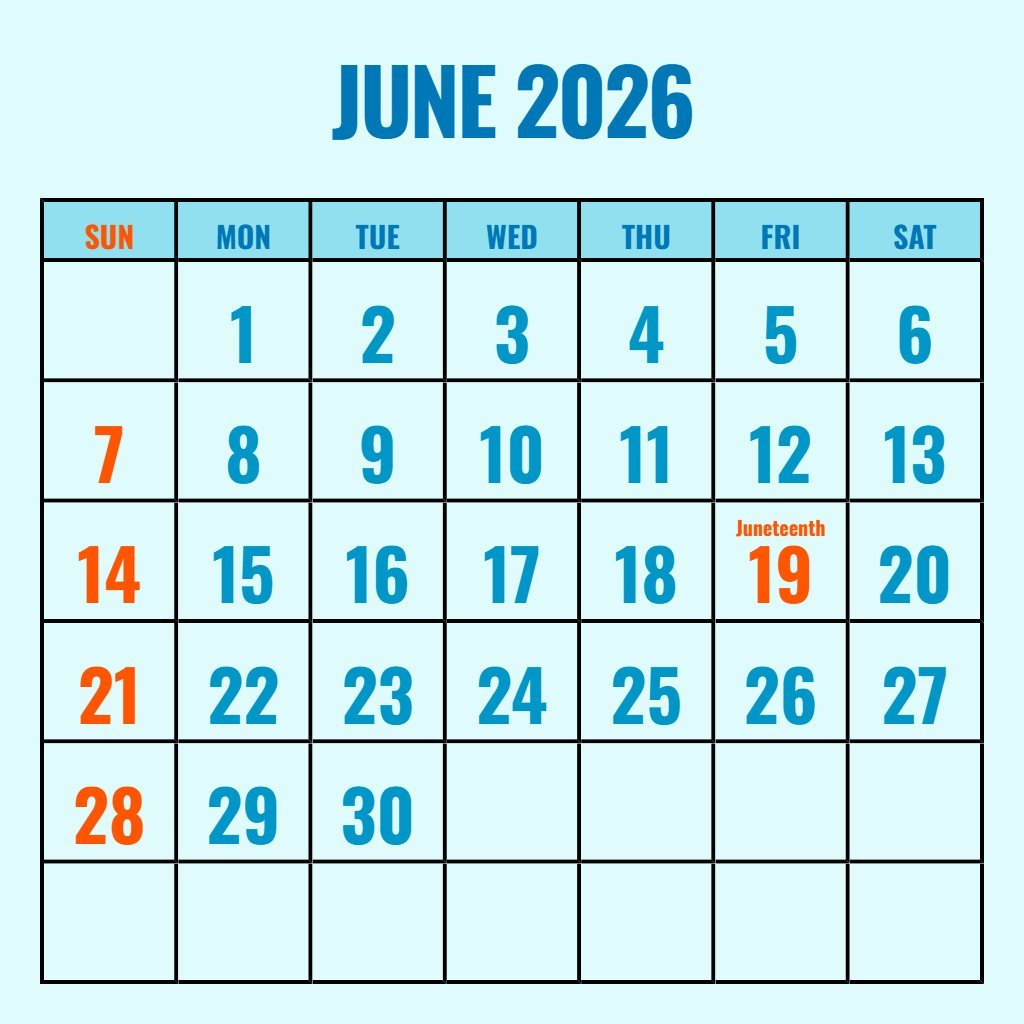 Cute June July August 2026 Calendar Printable Wallpaper PDF Download Cute June July August 2026 Calendar Printable Wallpaper PDF Download