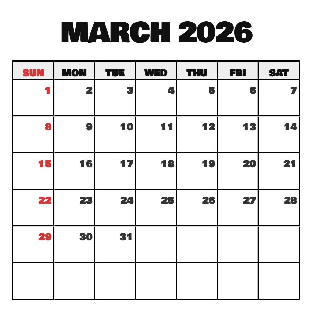 Editable March April May 2026 Calendar Printable Schedule PDF Download Editable March April May 2026 Calendar Printable Schedule PDF Download
