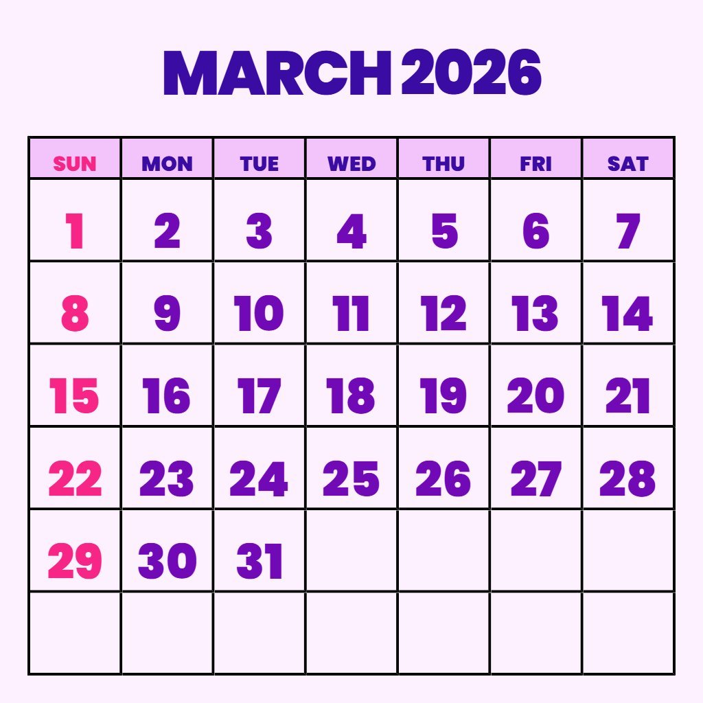 Editable March April May 2026 Calendar Printable Notes PDF Download Editable March April May 2026 Calendar Printable Notes PDF Download