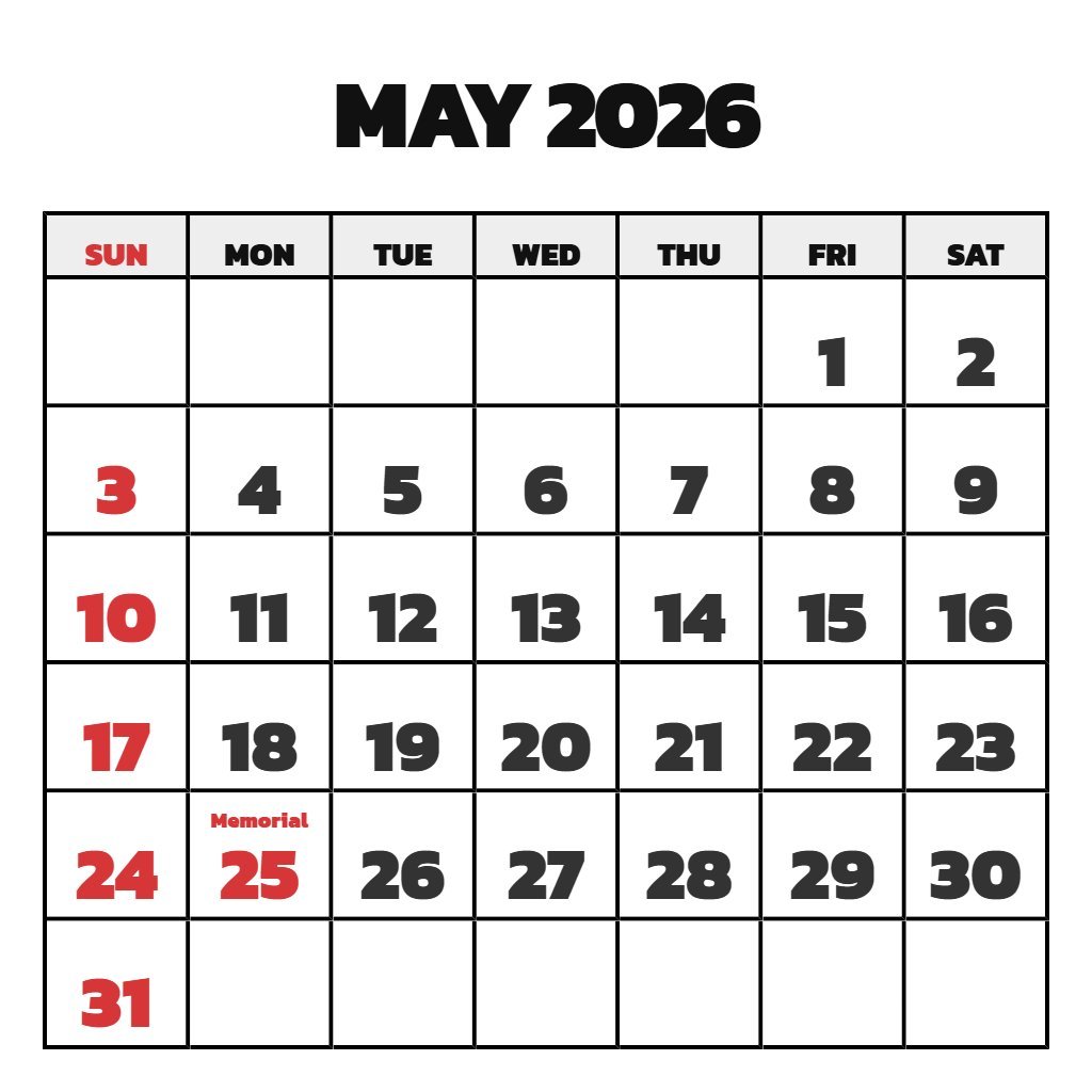 May June July 2026 Calendar Printable May June July 2026 Calendar Printable PDF Download