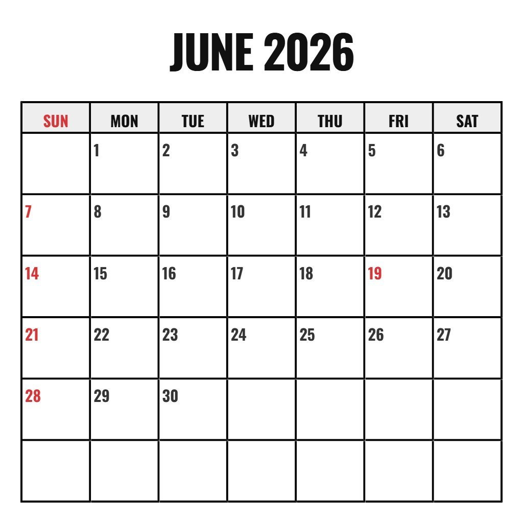 Editable Printable Calendar 2026 June July August Wallpaper PDF Download