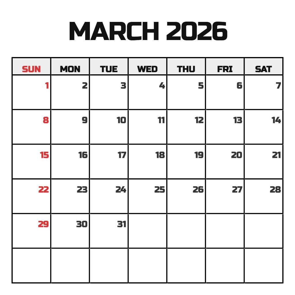 Custom Printable Calendar March And April 2026 Wallpaper PDF Download