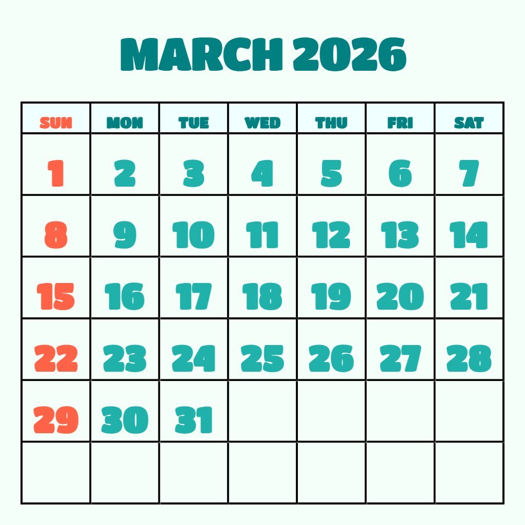 Editable Printable Calendar March April 2026 Notes PDF Download Editable Printable Calendar March April 2026 Notes PDF Download